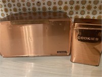 VTG LINCOLN BEAUTYWARE BREAD+COOKIES CONTAINERS
