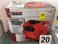 CENTRAL MACHINERY 3 SPD PORTABLE BLOWER