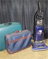 2 Large Suitcases & Vacuum