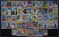 Baseball Cards, Various Years, Some Near Mint; 50