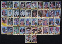 1983 Donruss Baseball Cards; Near Mint, 42 Cards