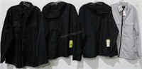 Lot of 4 Assorted Men's Jackets Sz L - NWT