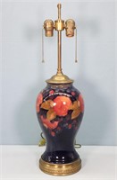 Arts & Crafts Moorcroft Pottery Lamp