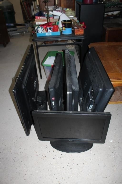 Large lot of TVs. - untested.