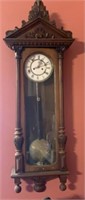 Antique Vienna Hanging Regulator Clock