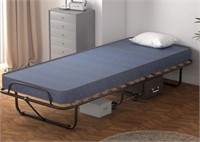 Retail$320 Portable Folding Bed w/Memory Foam