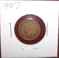 1907 Indian Head Cent