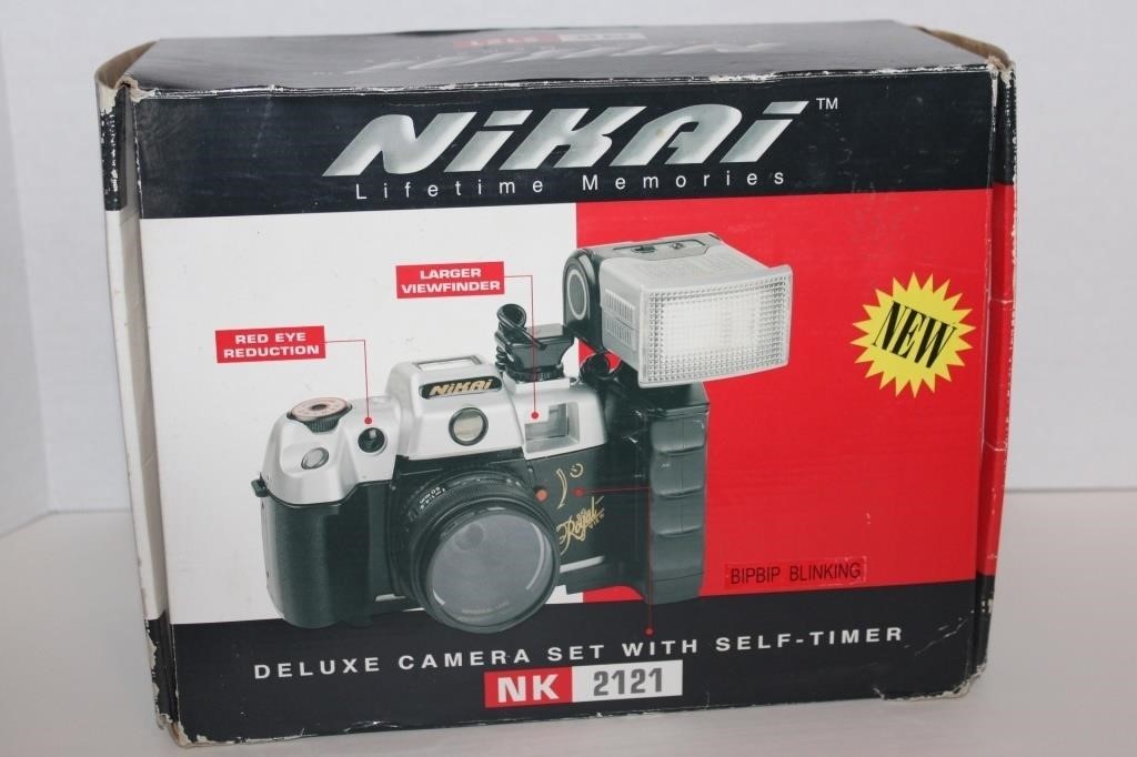 Vintage Nikai 35mm Camera Set