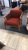 Mid century maple chair