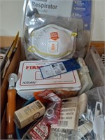 Paint Respirator first aid  tool lot