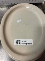 13x10 Platter Lot of 3