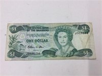 1974 $1 Bahamas Vf