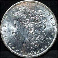 1883-O Morgan Silver Dollar Gem BU