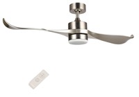 52" 2-Blade Reversible Ceiling Fan W/ LED Light