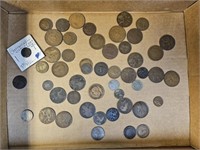 Foreign Coins Lot Collection