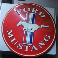 FORD Mustang metal sign original USA