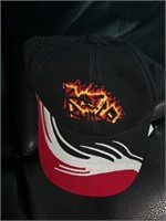 Black/Red Racing Cap NEW