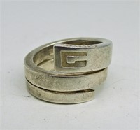 Sterling GUCCI Ring