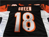 BENGALS A.J. GREEN SIGNED JERSEY COA