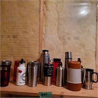 B267 Thermos Travel mugs and water bottles