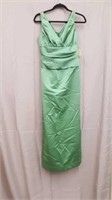 David's Bridal  Green Dress- Size 6