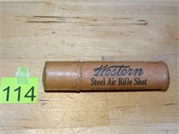 Western Steel Air Rifle Shot (Feels Full)