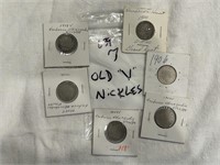 (6) V Nickels