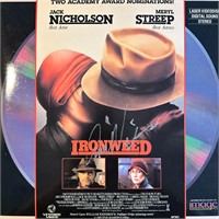 Jack Nicholson Autographed Laserdisc Cover