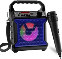 Portable Karaoke Machine with Microphone