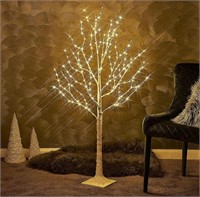 $87 (5FT) LED Lighted Birch Tree