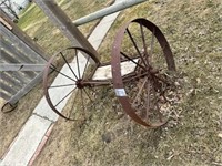 Metal Wagon Wheels