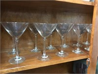 Roy’s Martini  glasses set of 12