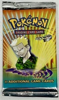 Unopened Pokemon Trading Cards Gym Heroes Pack
