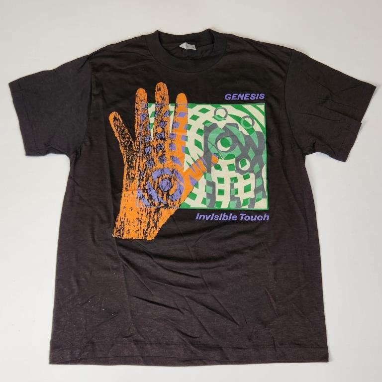 1987 GENESIS INVISIBLE TOUCH TOUR CONCERT SHIRT