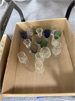 Box of Mini Stem Glasses-approx 18