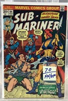 Marvel comic submariner #64