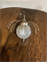 Vintage Light Fixture (needs plug)