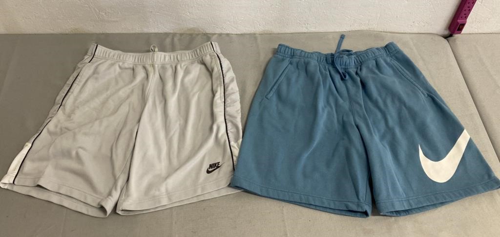 2 Nike Men's Shorts Sizes L & XL