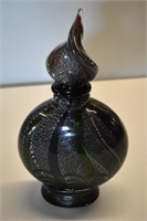 Dale Tiffany Art Glass Perfume Bottle 13"