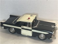 Vintage 1950s Pressed Metal Chevy Police Car
10