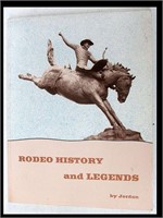 BOOK - SIGNED BOB JORDON - RODEO HISTORY & LEGENDS