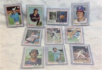 Lot of 1978 tops baseball cards