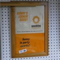 Sunshine Beer Advertising Picture