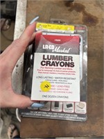 LUMBER CRAYONS &  PAGER