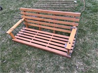 WOODEN PORCH SWING (NO BASE)
