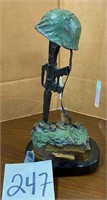 Bronze Figure "Some Gave All" 1996, J N Muir