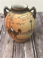 Hand painted nippon vase