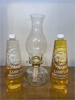 Oil Lamp w/ Lamp Oil