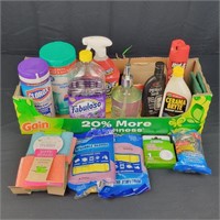 Various Cleaning Supplies