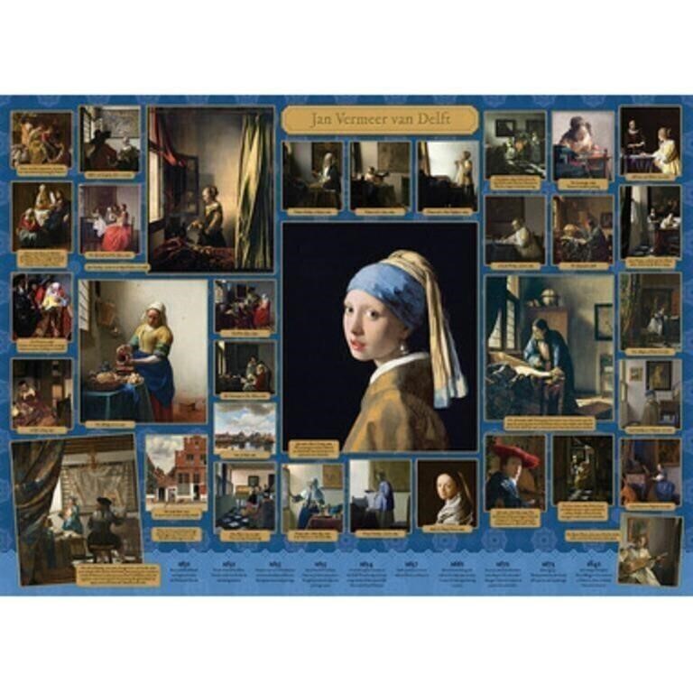 NEW Cobble Hill Puzzle Vermeer-Age 12+